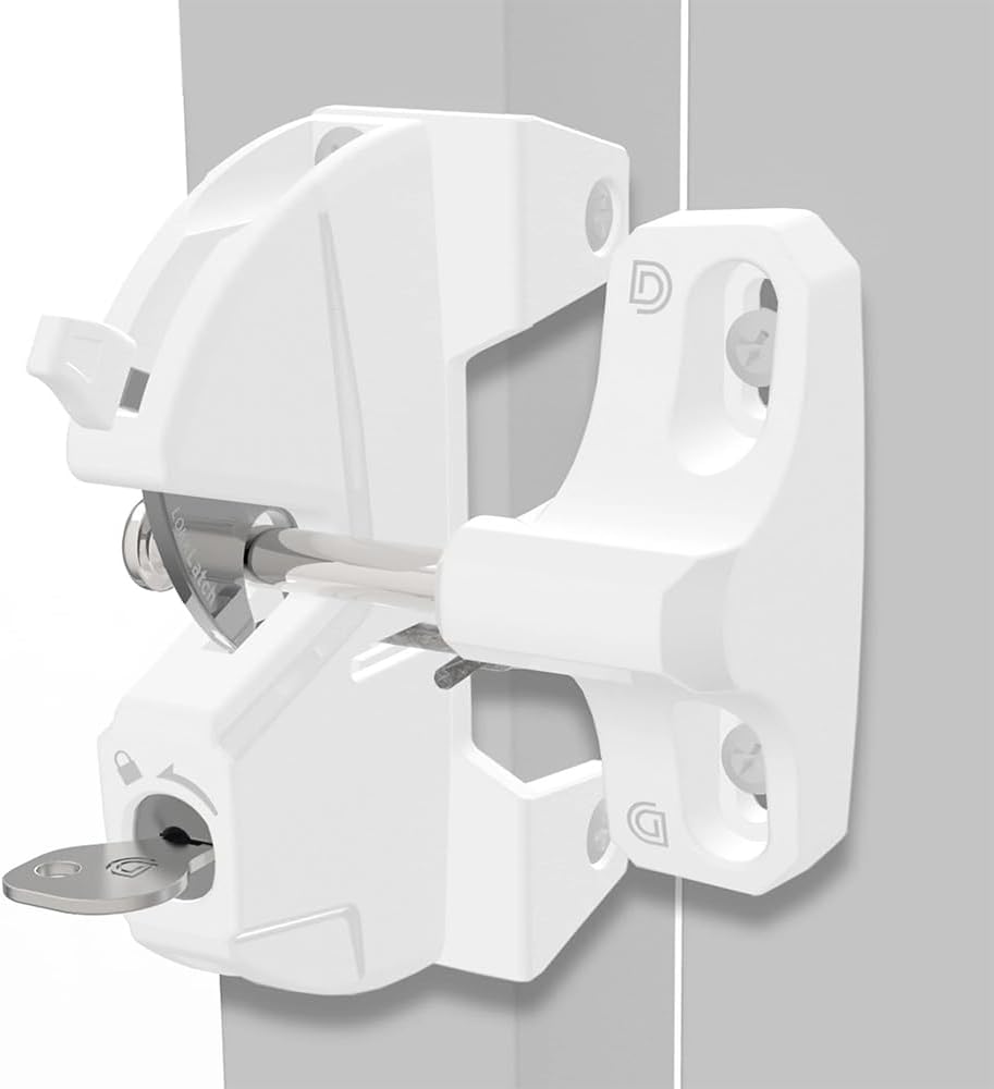 LokkLatch Key Lockable Gate Latch