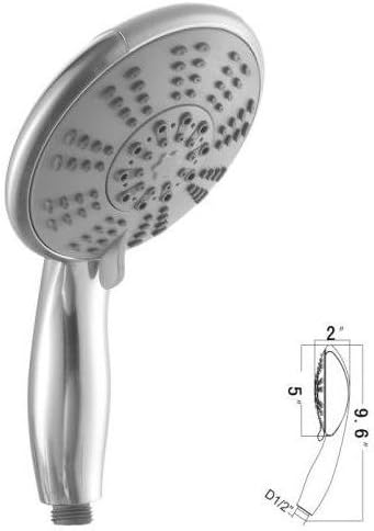 High-Pressure 5-Spray Setting Handheld Shower Head