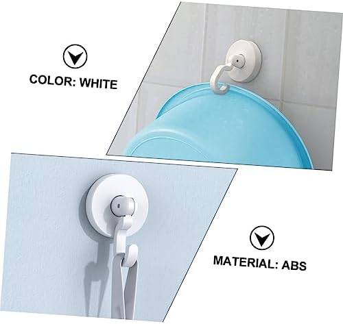 Happyyami 3pcs Self-Adhesive Wall Hooks for Bathroom Kitchen Door Hanger