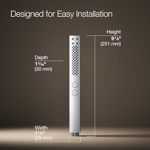 Experience Comfort Convenient with the Kohler 21336-G-CP Handshower