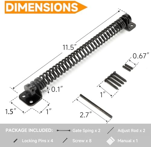 Ultimate 115 Gate Spring