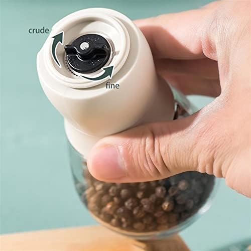 LEIXIUSM Pepper Shakers Set with Salt and Pepper Grinders