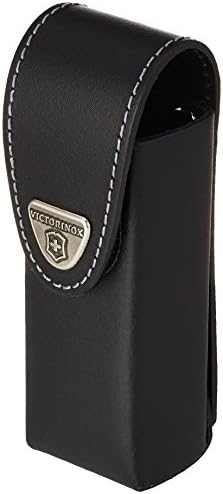 Victorinox Leather Pocket Knife Pouch Black