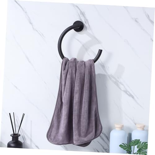 HOLIDYOYO Wall Mount Towel Ring Stainless Steel
