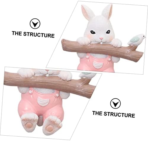GLEAVI 1pc Rabbit Shape Towel Hook for Home Decoration