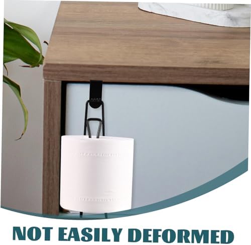 Sturdy Black Wall-Mounted Toiletpaper Holder For Modern Bathrooms