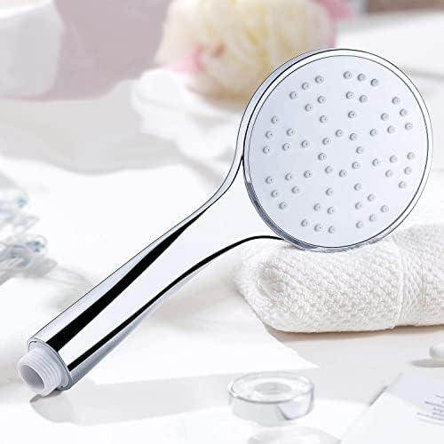 KWTORFIA Chrome-Plated High Pressure Handheld Shower Head G12 Interface