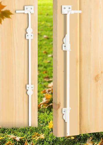 Dreamxiang 24 Heavy Duty Cane Bolt Gate Drop Rod Hardware