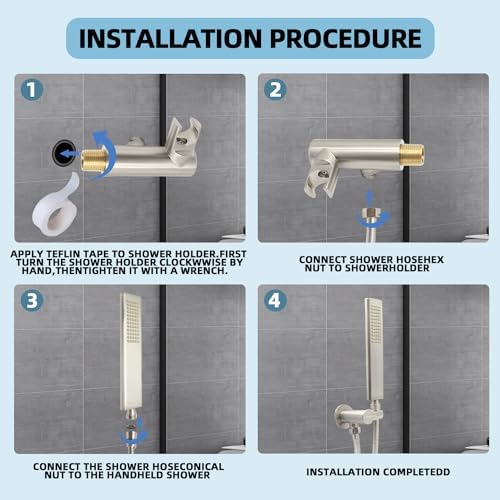 Versatile Handheld Shower Head