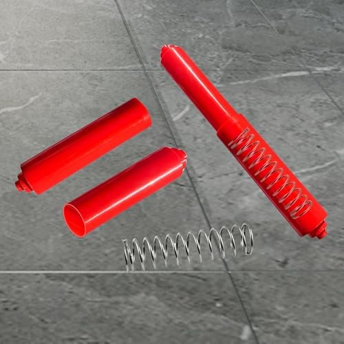 Pulse Red Toilet Paper Holder Spring Rod