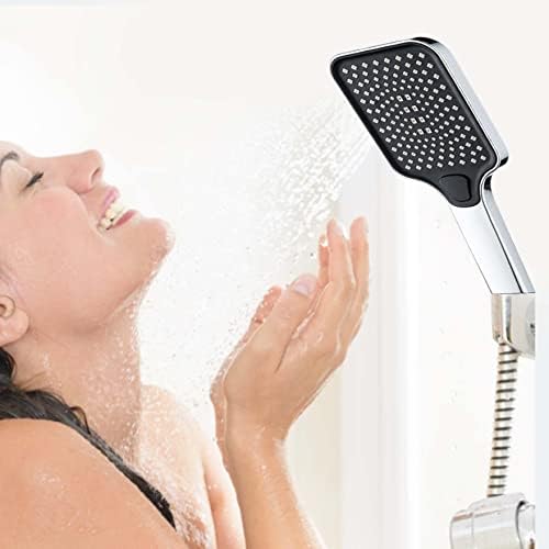 Powerful High-Pressure Handheld Shower with 4 Spray Modes for Easy Cleaning