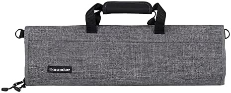 Messermeister Preservation 8-Pocket Knife Luggage Heather Gray