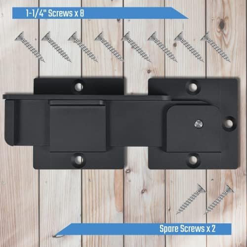 Steinwhale Flip Gate Latch Locks for Outdoor Door Gate