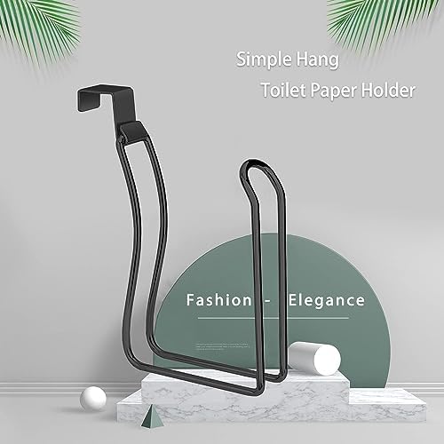 Chrome Toilet Paper Roll Holder - Space Saving Durable