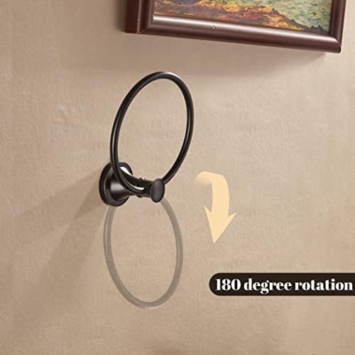 WOLIBEER Oil Rubbed Bronze Toilet Paper Holder Set