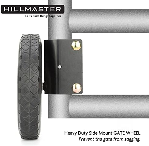 Durable Gate Helper for Swing Chain Link Fences