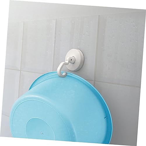 Happyyami 3pcs Self-Adhesive Wall Hooks for Bathroom Kitchen Door Hanger