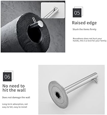 Chic Stainless Steel Wall-Mounted Toilet Paper Holder