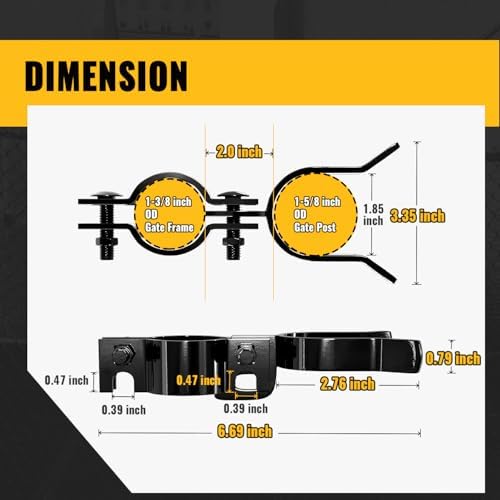 VIVIDA Chain Link Gate Latch