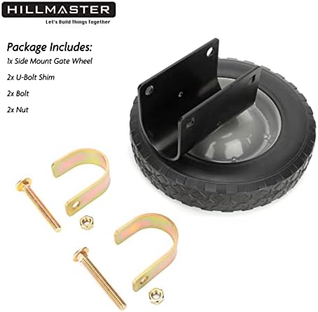 Durable Gate Helper for Swing Chain Link Fences