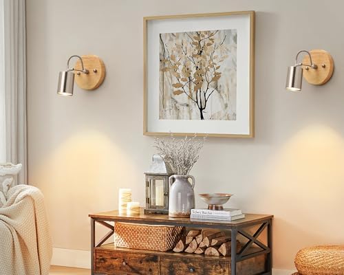 2 Pack Adjustable Ceiling Spotlights with Rotatable Head
