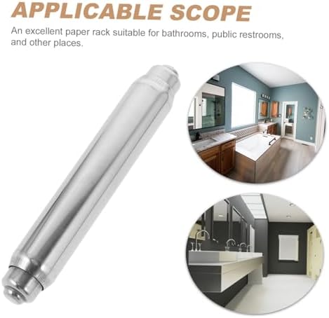 HAWILLOSCH Stainless Steel Toilet Paper Holder Extender