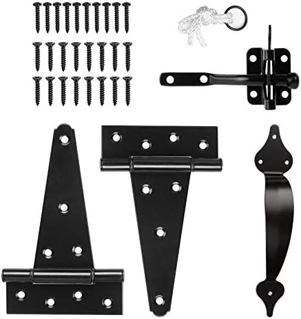 Sturdy Self-Locking Gate Hardware Set