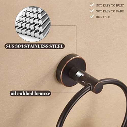 BigBig Home Bronze Towel Holder with 180 Rotation