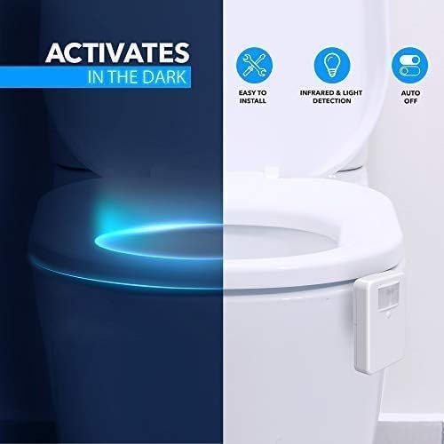 Chunace 3 Pack Motion Activated Toilet Night Lights