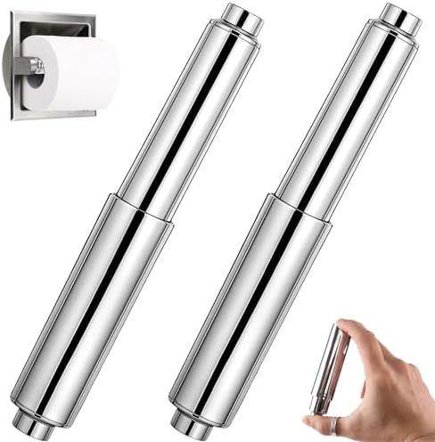 Elegant Chrome Holder 63-inch Replacement for Toiletries Durable and Smooth-Operating
