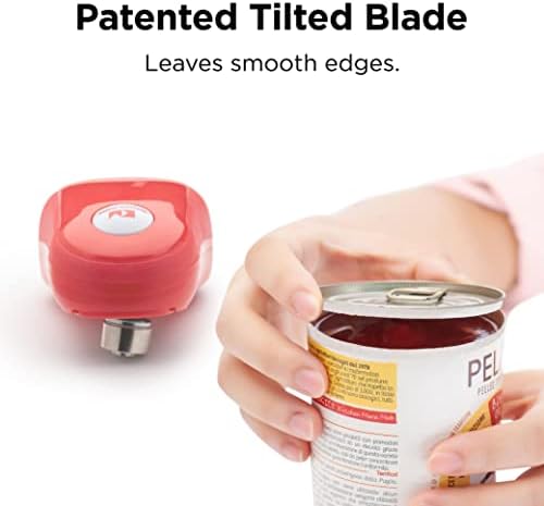 Kitchen Mama One Touch Electric Can Opener - Red 1