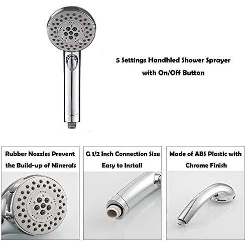 Durable Handheld Shower Head