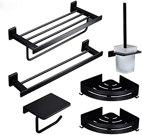 ZYRK Black Bathroom Set