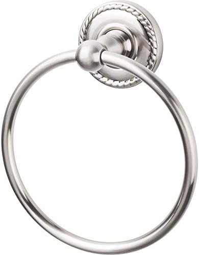 Top Knobs ED5BSNF Towel Ring 25 Inch Brushed Nickel