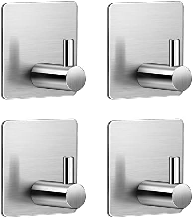 Self Adhesive Hooks for Hanging Coats and Towels