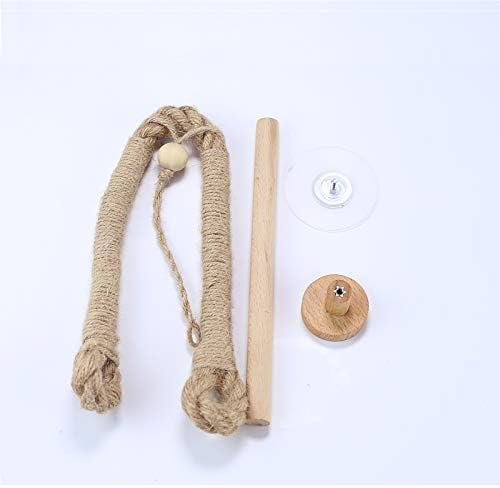 Poitemsic Jute Rope Toilet Paper Holder
