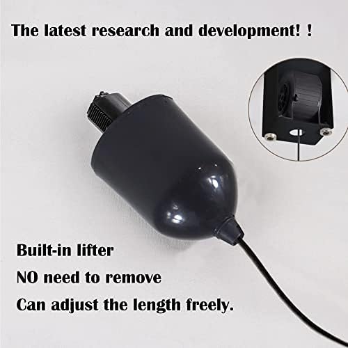 Adjustable Height Halo Pendant Light with Dimmable Remote Control
