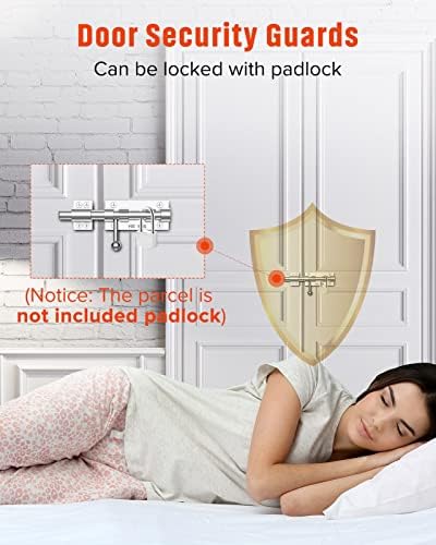 SecurePath Heavy Duty Barn Door Latch Hardware