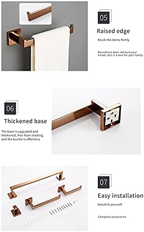Sturdy Wall-Mounted Bathroom Towel Toilet Paper Holder