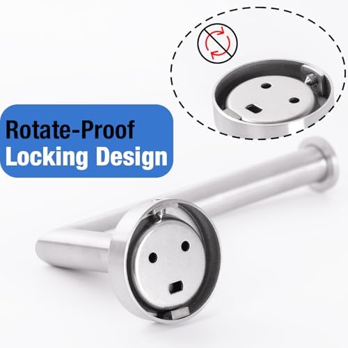 HITSLAMWall-Mount Stainless Steel Toilet Paper Holder