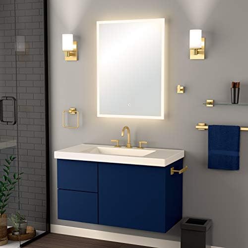 Gatco 4063 Bathroom Toilet Paper Holder Brushed Brass