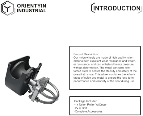 Versatile 4 Round Post Fence Gate Roller