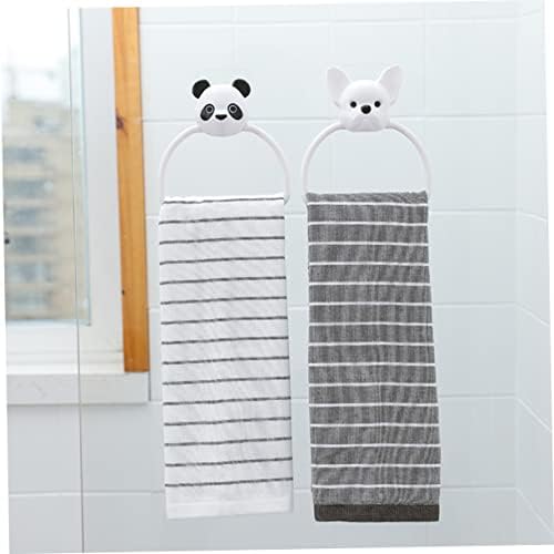 Veemoon 2pcs Cartoon Towel Holder for Boys and Girls