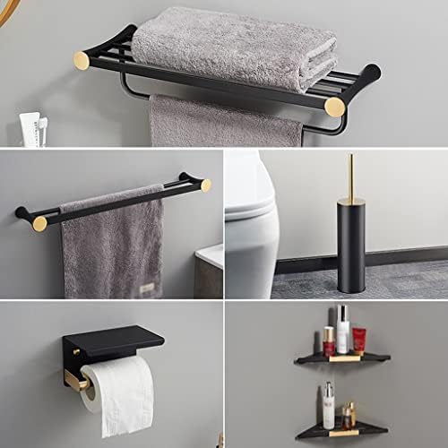 ANNBKA All Copper Bathroom Towel Rack Set