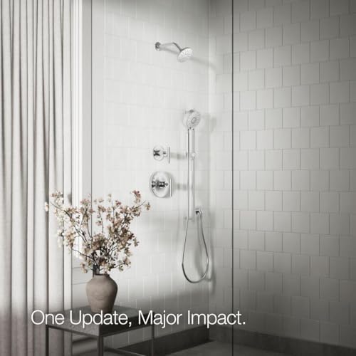 Kohler Bellera 25 GPM Single Function Shower Head Polished Chrome