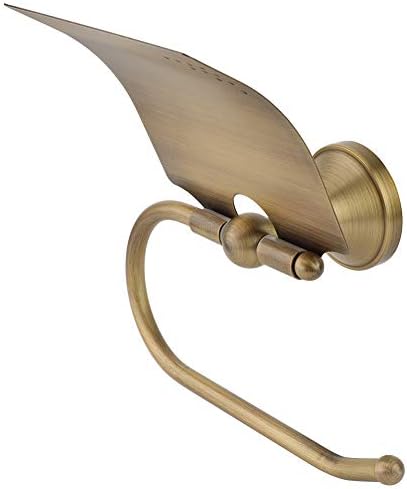 ViaGasaFamido Brass Toilet Paper Holder with Lid 1