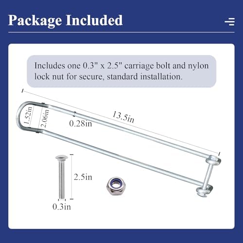 High-Quality Over-Throw Gate Latch for 135-inch Chain Link
