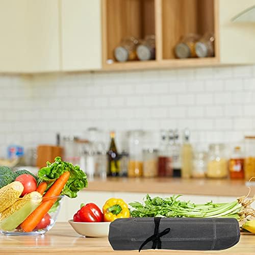 SNOMEL Knife Storage Bag with 7 Pockets Green