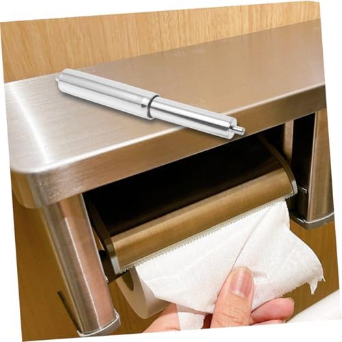 Silver Toilet Paper Bar Replacement Roller for Retractable Holder