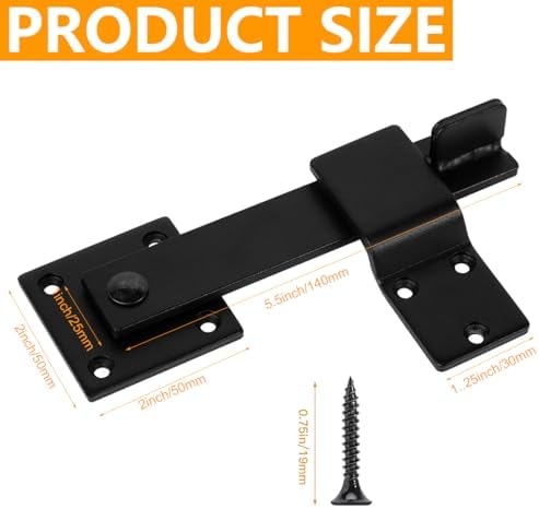 55-inch Heavy-Duty Fence Gate Latch